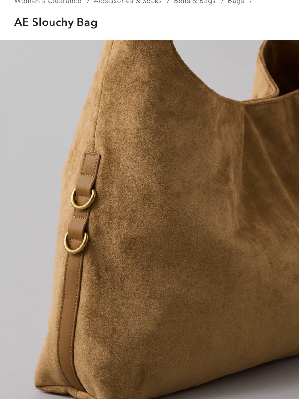 VGUC! American Eagle Slouchy Bag - Picture 4 of 6